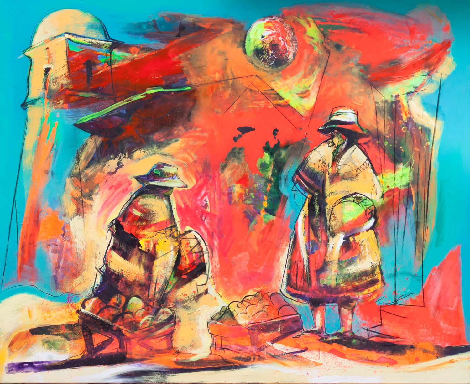 Obra de Ariel Cortez — realismo mágico andino